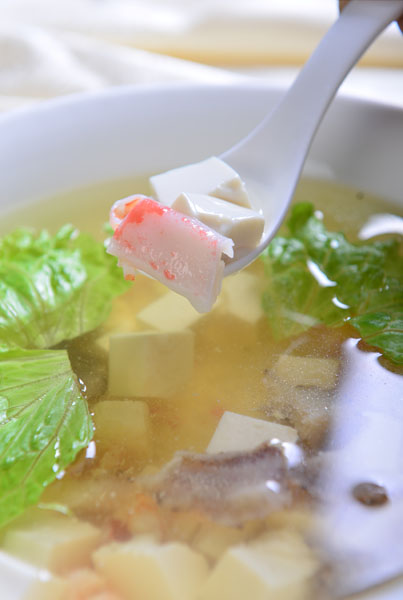 海鮮豆腐湯