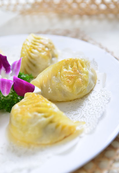 韭菜煎餃
